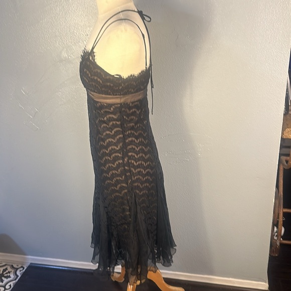 BCBG black strapless dress. Size 8 - Picture 4 of 5